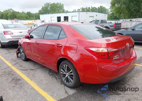 2018 Toyota Corolla Le from USA, damaged, VIN 5YFBURHE4JP760635